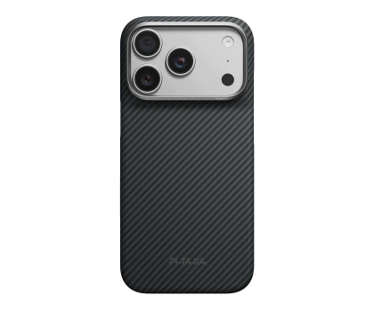 Etui / obudowa na smartfona PITAKA 
Edge Case do iPhone 18 Pro Black Grey(Twill)